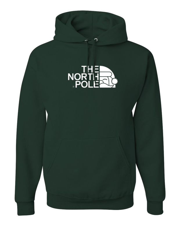 Unisex - Hoodie - North Pole Santa